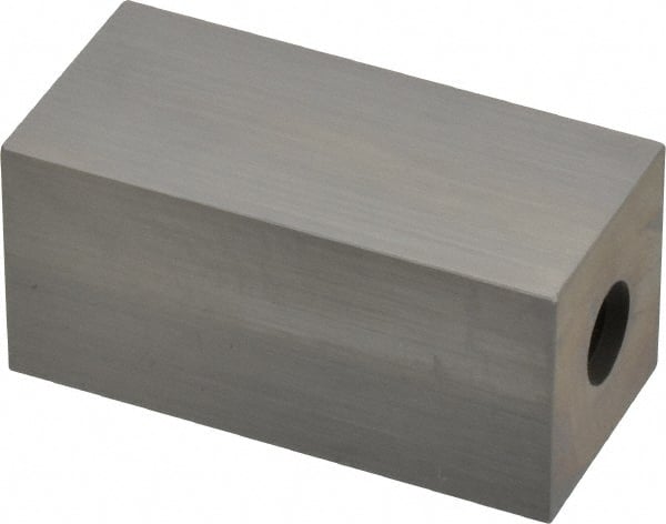Mitutoyo - 2" Square Steel Gage Block - Accuracy Grade 0, Includes Certificate of Inspection - Exact Tooling