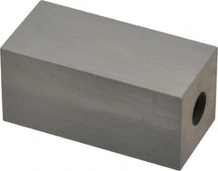 Mitutoyo - 2" Square Steel Gage Block - Accuracy Grade 0, Includes Certificate of Inspection - Exact Tooling