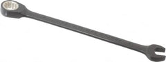 Proto - 9mm 12 Point Combination Wrench - 15° Head Angle, 5-15/16" OAL, Steel, Black Chrome Finish - Exact Tooling