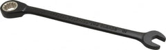 Proto - 10mm 12 Point Combination Wrench - 15° Head Angle, 6-1/4" OAL, Steel, Black Chrome Finish - Exact Tooling