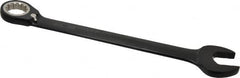 Proto - 36mm 12 Point Combination Wrench - 15° Head Angle, 19-5/16" OAL, Steel, Black Chrome Finish - Exact Tooling