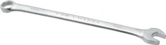 Proto - 8mm 6 Point Combination Wrench - 15° Head Angle, 5-13/32" OAL, Steel, Satin Finish - Exact Tooling