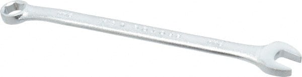 Proto - 9mm 6 Point Combination Wrench - 15° Head Angle, 5-21/32" OAL, Steel, Satin Finish - Exact Tooling