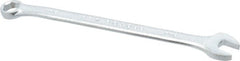 Proto - 9mm 6 Point Combination Wrench - 15° Head Angle, 5-21/32" OAL, Steel, Satin Finish - Exact Tooling