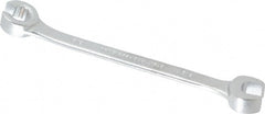 Proto - 3/8", Satin Finish, Combination Flare Nut Wrench - 12 Points, 5-11/16" OAL, Steel, Double End Head - Exact Tooling
