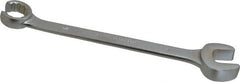 Proto - 3/4 x 3/4", Satin Finish, Combination Flare Nut Wrench - 12 Points, 9-3/16" OAL, Steel, Double End Head - Exact Tooling
