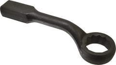Proto - 2-7/8" 12 Point Striking Box Wrench - Single End, 4-25/32" Head Diam x 1-7/8" Head Thickness, 16" OAL, Steel, Black Finish, 60° Offset - Exact Tooling