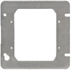 Cooper Crouse-Hinds - Electrical Outlet Box Steel Square Cover - Exact Tooling