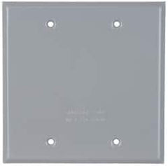 Cooper Crouse-Hinds - Electrical Outlet Box Aluminum Weatherproof Cover - Includes Gasket - Exact Tooling