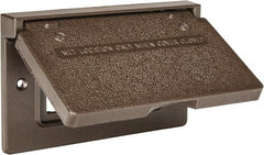 Cooper Crouse-Hinds - Electrical Outlet Box Aluminum Weatherproof Cover - Includes Gasket - Exact Tooling