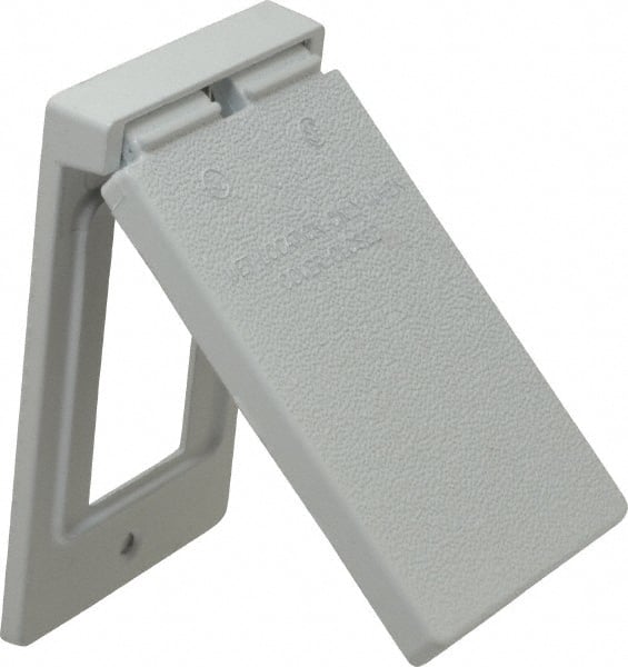 Cooper Crouse-Hinds - Electrical Outlet Box Aluminum Weatherproof Cover - Includes Gasket - Exact Tooling