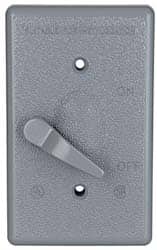 Cooper Crouse-Hinds - Electrical Outlet Box Aluminum Weatherproof Cover - Includes Gasket - Exact Tooling