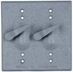 Cooper Crouse-Hinds - Electrical Outlet Box Aluminum Weatherproof Cover - Includes Gasket - Exact Tooling