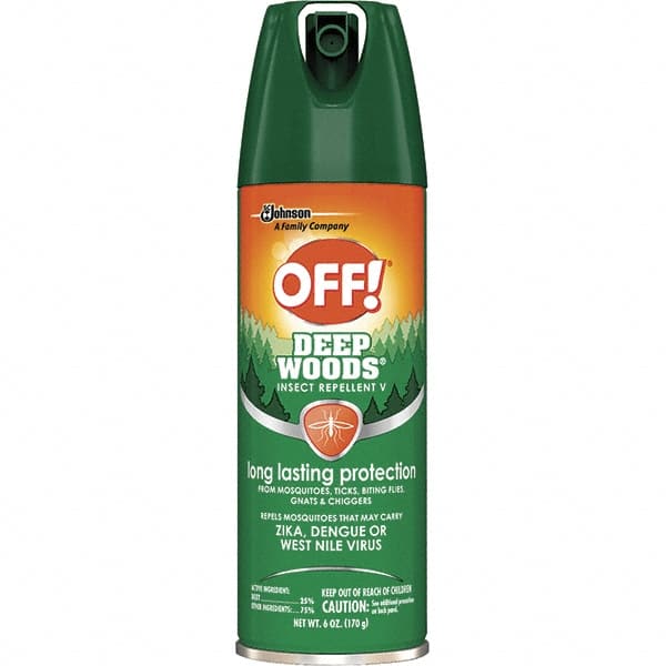 OFF! - 6 oz 25% DEET Aerosol Spray - For Black Flies, Chiggers, Fleas, Gnats, Mosquitos, Ticks - Exact Tooling