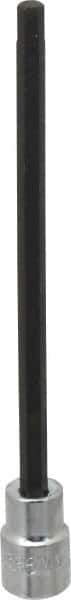 Proto - 3/8" Drive, 6mm Hex Bit Socket - 6-29/32" OAL, 5" Bit Length - Exact Tooling