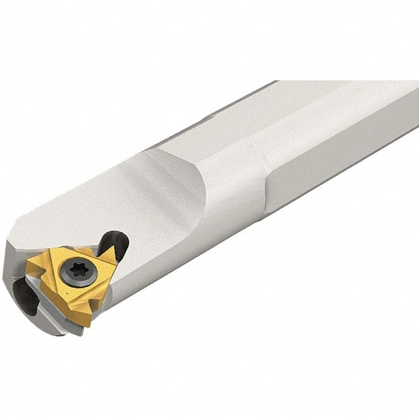 Iscar - Internal Thread, Right Hand Cut, 5/8" Shank Width x 5/8" Shank Height Indexable Threading Toolholder - 8" OAL, Various Insert Compatibility, SI Toolholder, Series IscarThread - Exact Tooling