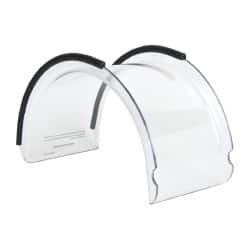 PRO-SAFE - 12 Inch Long x 6 Inch Wide Lexan Replacement Shield - For Use With Flexbar - Latheguard Shield - Exact Tooling