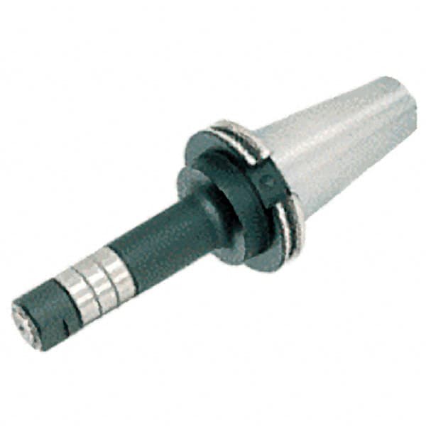 Iscar - CAT40 Taper Shank 1" Hole End Mill Holder/Adapter - 1-1/2" Nose Diam, 6.722" Projection - Exact Tooling