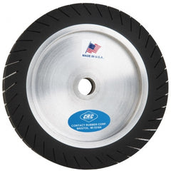 Made in USA - 1" Wide x 6" Diam, Spiral Band Drum - 3,500 RPM - Exact Tooling