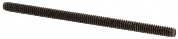 Value Collection - #2-56 1-1/2" OAL Fully Threaded Stud - Carbon Steel, Plain Finish - Exact Tooling