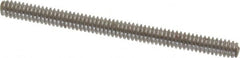 Value Collection - #10-24 2-1/2" OAL Fully Threaded Stud - Carbon Steel, Plain Finish - Exact Tooling