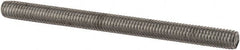 Value Collection - #10-32 2-1/2" OAL Fully Threaded Stud - Carbon Steel, Plain Finish - Exact Tooling