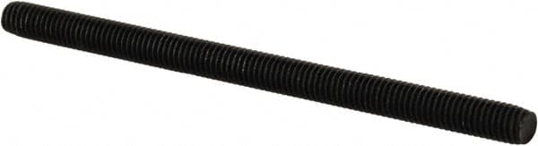 Value Collection - #10-32 3" OAL Fully Threaded Stud - Carbon Steel, Plain Finish - Exact Tooling