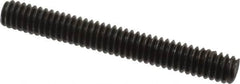 Value Collection - 1/4-20 2" OAL Fully Threaded Stud - Carbon Steel, Plain Finish - Exact Tooling