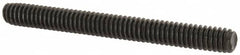 Value Collection - 1/4-20 2-1/2" OAL Fully Threaded Stud - Carbon Steel, Plain Finish - Exact Tooling