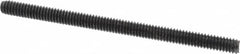 Value Collection - 1/4-20 4" OAL Fully Threaded Stud - Carbon Steel, Plain Finish - Exact Tooling