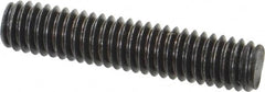Value Collection - 5/16-18 1-1/2" OAL Fully Threaded Stud - Carbon Steel, Plain Finish - Exact Tooling
