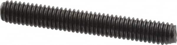 Value Collection - 5/16-18 2-1/4" OAL Fully Threaded Stud - Carbon Steel, Plain Finish - Exact Tooling