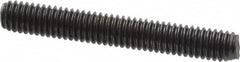 Value Collection - 5/16-18 2-1/4" OAL Fully Threaded Stud - Carbon Steel, Plain Finish - Exact Tooling