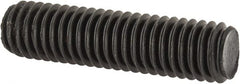 Value Collection - 3/8-16 1-1/2" OAL Fully Threaded Stud - Carbon Steel, Plain Finish - Exact Tooling