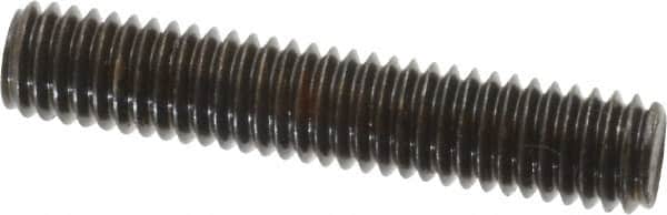 Value Collection - 3/8-16 2" OAL Fully Threaded Stud - Carbon Steel, Plain Finish - Exact Tooling