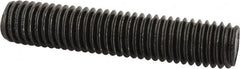 Value Collection - 1/2-13 2-1/2" OAL Fully Threaded Stud - Carbon Steel, Plain Finish - Exact Tooling