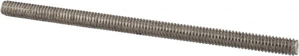 Value Collection - #8-32 3" OAL Fully Threaded Stud - Stainless Steel, Plain Finish - Exact Tooling