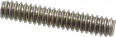Value Collection - #10-24 1" OAL Fully Threaded Stud - Stainless Steel, Plain Finish - Exact Tooling