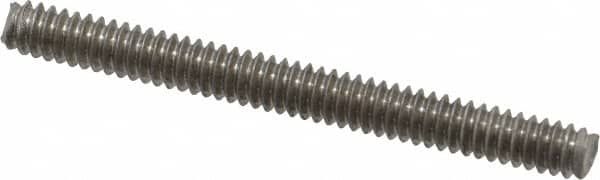 Value Collection - #10-24 2" OAL Fully Threaded Stud - Stainless Steel, Plain Finish - Exact Tooling