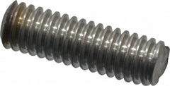 Value Collection - 5/16-18 1" OAL Fully Threaded Stud - Stainless Steel, Plain Finish - Exact Tooling