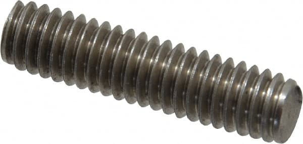 Value Collection - 5/16-18 1-1/4" OAL Fully Threaded Stud - Stainless Steel, Plain Finish - Exact Tooling