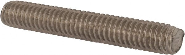 Value Collection - 5/16-18 2" OAL Fully Threaded Stud - Stainless Steel, Plain Finish - Exact Tooling