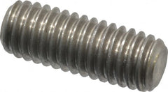 Value Collection - 3/8-16 1" OAL Fully Threaded Stud - Stainless Steel, Plain Finish - Exact Tooling