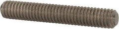 Value Collection - 3/8-16 2-1/4" OAL Fully Threaded Stud - Stainless Steel, Plain Finish - Exact Tooling