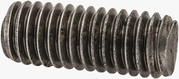 Value Collection - 3/8-16 1" OAL Fully Threaded Stud - Stainless Steel, Plain Finish - Exact Tooling