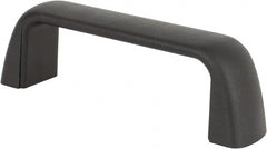 J.W. Winco - 4.13" Center to Center, Black Matte Finish Plastic Pull Handle - 1.46" High - Exact Tooling