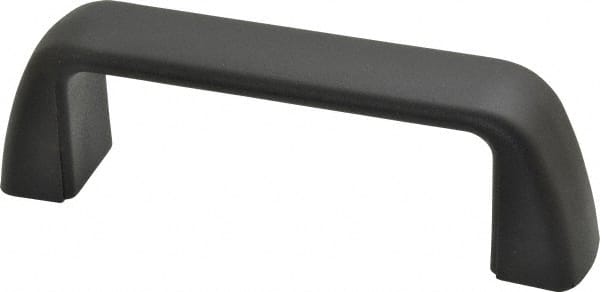 J.W. Winco - 4.33" Center to Center, Black Matte Finish Plastic Pull Handle - 1.57" High - Exact Tooling
