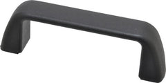 J.W. Winco - 117mm Center to Center, Black Matte Finish Plastic Pull Handle - 32mm Long, 40mm High - Exact Tooling