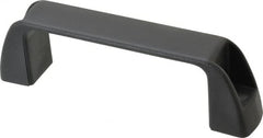 J.W. Winco - 5.2" Center to Center, Black Matte Finish Plastic Pull Handle - 1.46" Long, 1.77" High - Exact Tooling