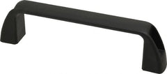 J.W. Winco - 179mm Center to Center, Black Matte Finish Plastic Pull Handle - 42mm Long, 50mm High - Exact Tooling